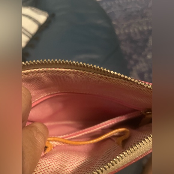 Dooney & Bourke Brown and Gray Vintage Crossbody Bag Purse - Picture 8 of 12